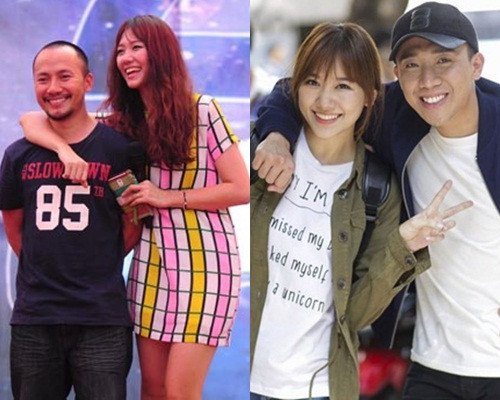 Cũng như Tiến Đạt, Trấn Thành cũng thường xuyên đăng ảnh thân thiết cùng Hari Won lên trang cá nhân.