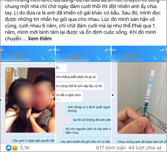 “Da” vo sap cuoi vi lo lam con gai sep mang thai va cai ket