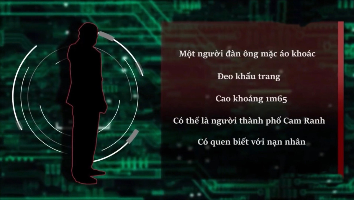 Cơ quan Công án đã phác thảo được chân dung nghi phạm của vụ án này, nhưng vẫn rất khó để xác định được chính xác nghi phạm là ai.