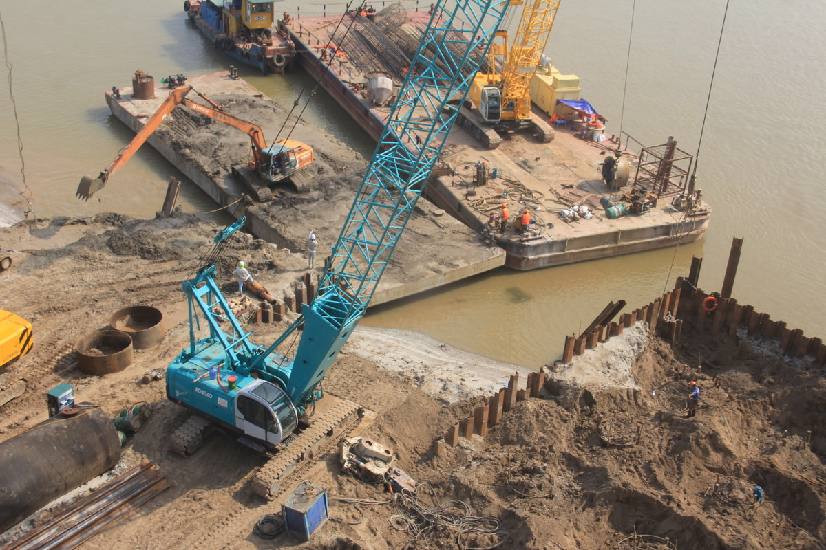 Trong đó, gói thi công cầu vượt sông (phần chính) là khó khăn và phức tạp nhất.