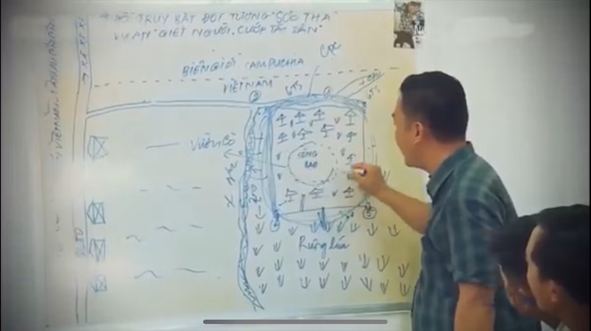 Ngày 28/2/2019, tổ công tác thuộc Công an tỉnh Kiên Giang đã phối hợp với Công an Campuchia xác minh, truy bắt đối tượng.