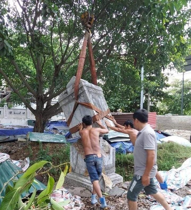 Tu bo chua Tho Ha Bac Giang, vo bia da co: Trach nhiem ai?