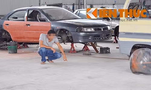 Bat nghi can dam chet chu garage o to o Dong Nai