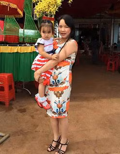 Hai me con mat tich bi an o TP HCM