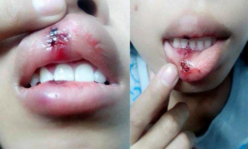 Thieu nu dap moi vi doi CSGT giai thich bi de doa tra thu?