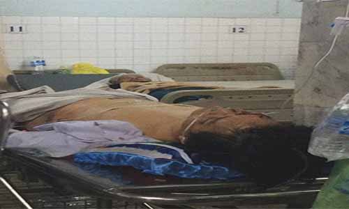 Tai xe taxi Mai Linh bi cuop dam trong thuong giua pho