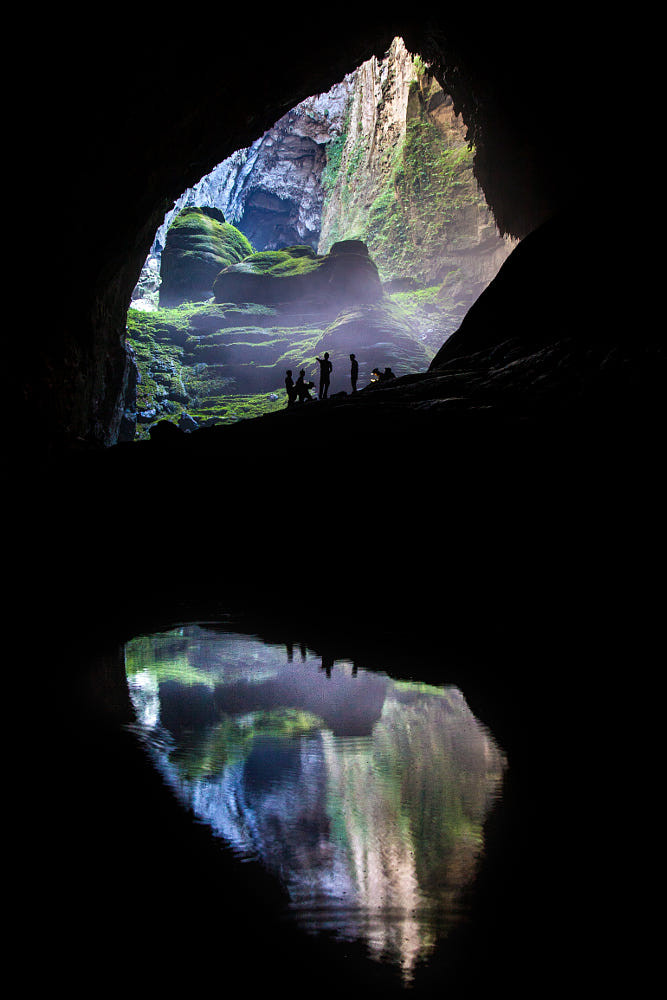 Sự phản chiếu của thiên nhiên.