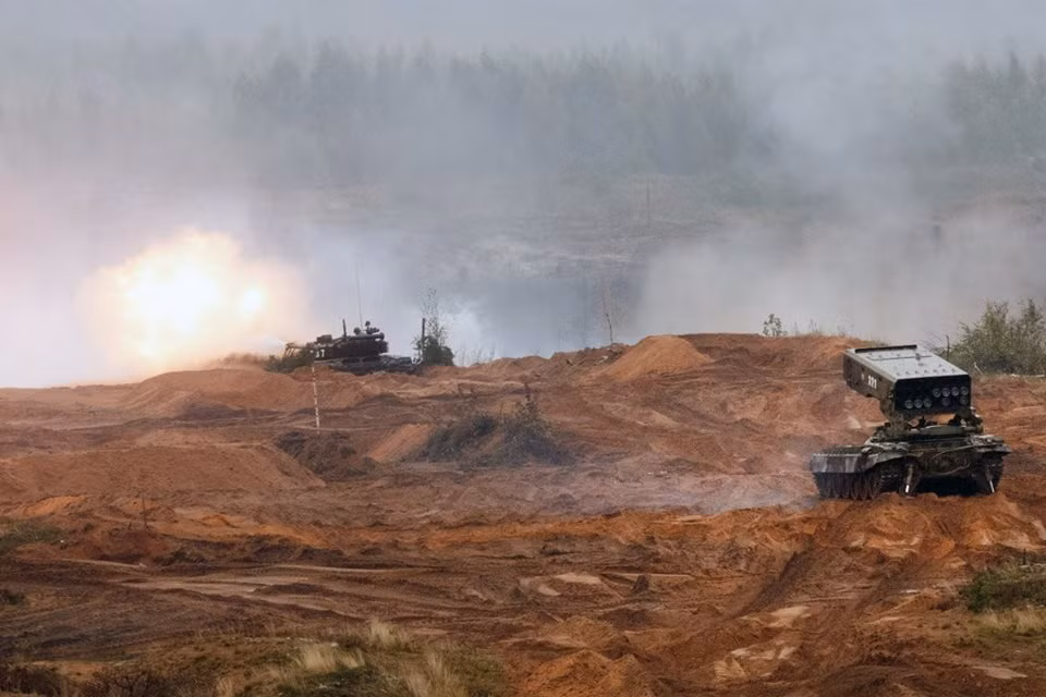 Cuộc tập trận Zapad-2017, là một cuộc tập trận liên hợp thường niên với sự tham gia của Nga và Belarus đã bắt đầu từ thứ năm tuần trước 14/9 và dự kiến sẽ kết thúc vào ngày mai, thứ tư 20/9. Nguồn ảnh: Bộ Quốc phòng Nga.