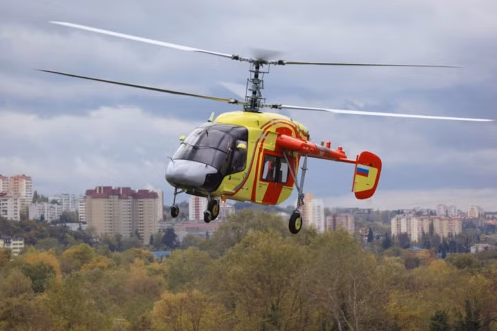 Ngoài ra, nó cũng được nâng cấp hệ thống điện tử hàng không mới. Ảnh: russianhelicopters.