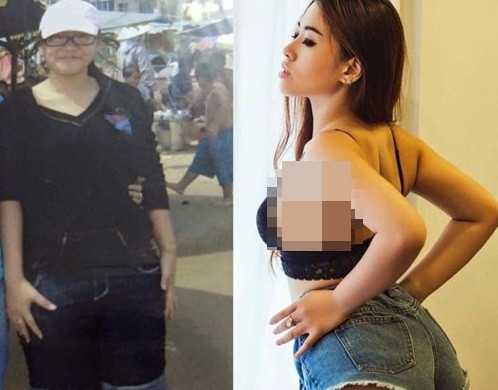 Tuy vậy, ít ai biết trong quá khứ cô giáo có thân hình quyến rũ "chết người" từng nặng tới 70kg. Và hành trình giảm cân nhờ kiên trì tập luyện cũng chính là bí quyết giúp cô giáo sở hữu gần 100.000 người theo dõi trang Facebook cá nhân này duy trì được vóc dáng nóng bỏng như hiện tại. Ảnh: Instagram, Facebook nhân vật.