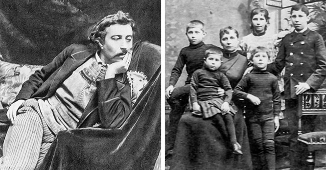  3. Paul Gauguin: Xuất phát điểm của Paul Gauguin không phải nghệ sĩ. Ông ban đầu là một người môi giới chứng khoán và chỉ dành thời gian rảnh để vẽ tranh. Xuất thân từ một gia đình trung lưu, Gauguin với vợ và con sống trong một căn hộ thoải mái nơi ông có những phòng đặc biệt để vẽ. Nhưng sau đó, ông quyết định tiến xa hơn trong lĩnh vực nghệ thuật, giao tiếp với các nghệ sĩ ngày càng nhiều, và rồi một ngày ông bỏ công việc nhiều người mơ ước, bỏ vợ và 5 đứa con và đi đến Tahiti. Tại đây, ông kết hôn với một cô gái trẻ và tạo ra nhiều kiệt tác nghệ thuật. Nhưng cuộc sống cuối đời của ông lại rất bi thảm: bệnh tật, chán nản và nghèo túng. Ông đã chết trên đảo mà không bao giờ có thể liên lạc với gia đình của mình.