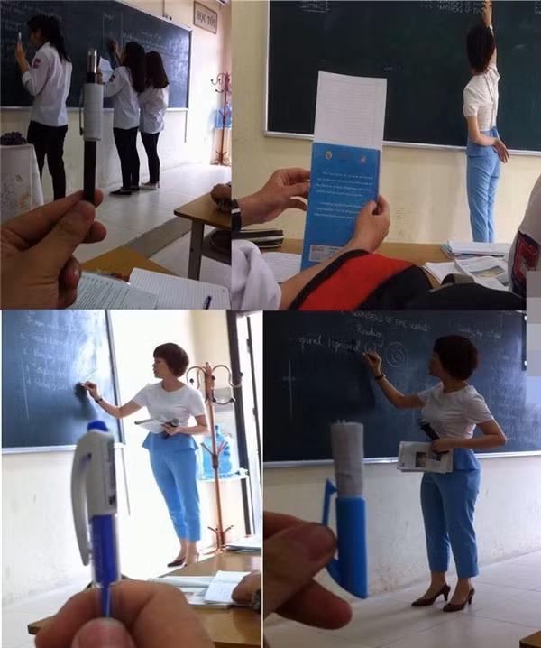 Những nghịch ngợm trêu thầy cô của các em học sinh dường như không quá làm cô thầy phiền lòng. Ngược lại, một số ý kiến thầy cô cho rằng, chính những hình ảnh hài hước đó khiến cô thầy được quay trở lại thời cắp sách đến trường.