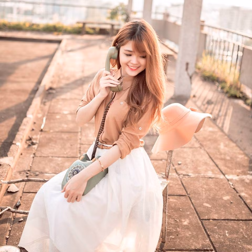 Yếu điểm về chiều cao nhưng gương mặt xinh xắn và nụ cười cực duyên của Như Thơ được nhiều người mến mộ chẳng kém gì các hot girl. Ảnh: Bang Cao.