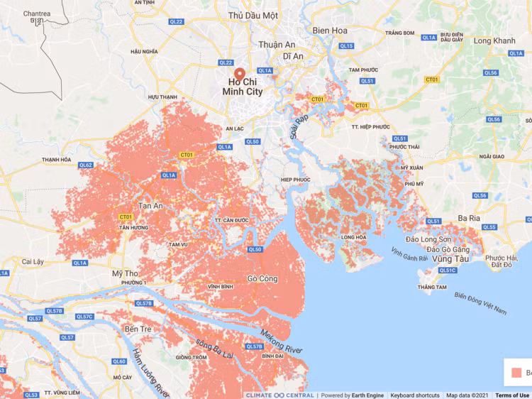 Nhung thanh pho co the 'chim trong bien nuoc' vao nam 2030