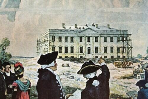 Tiếp đến, Tổng thống Washington quyết định xây tòa nhà Capitol (Quốc hội) trên một khu đồi ở cuối Washington D.C và tư dinh Tổng thống trên khu đồi ở đầu thành phố.