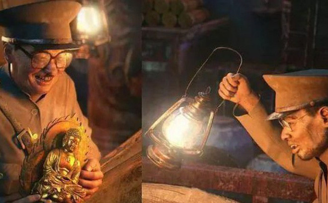 Theo đó, Tôn Điện Anh và đồng bọn càn quét kinh hoàng nhất là ở Thanh Dụ lăng của hoàng đế Càn Long. Nhóm trộm mộ liều lĩnh dùng thuốc nổ để mở đường vào bên trong cướp cổ vật. Chúng lấy toàn bộ những cổ vật bằng vàng, bạc, ngọc ngà châu báu, kiếm cổ giá trị, bao gồm cả thanh Cửu Long bảo kiếm của hoàng đế Càn Long.