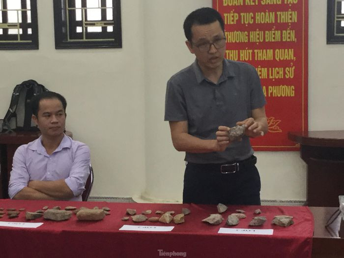 Di cốt trẻ em này nằm trong tầng văn hóa Bắc Sơn, cách ngày nay khoảng 11.000 năm. Ảnh: Tiền phong.