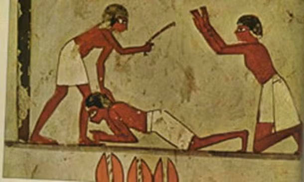 Cắt mũi là một quái chiêu tra tấn tàn khốc ở Ai Cập, Hy Lạp, La Mã... vào hàng ngàn năm trước. Trong đó, hình phạt rùng rợn này được ghi chép khá tỉ mỉ ở thành phố Rhinocolura của Ai Cập.