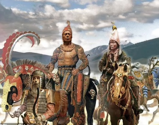 Họ xác định đây là ngôi mộ của chiến binh Scythia. Mộ cổ có kích thước lớn, được xây dựng với 17 cột gỗ sồi.