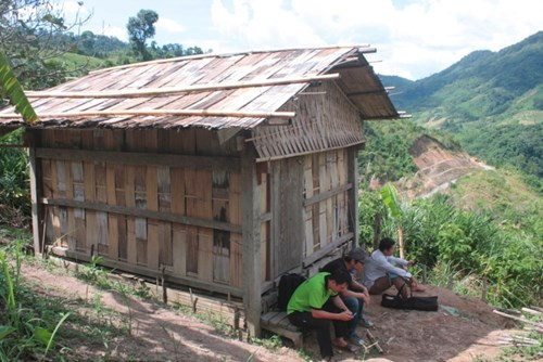 Ông Hồ Quang Bửu, Chủ tịch UBND huyện Nam Trà My cho biết: Mới đây, tại triễn lãm các sản phẩm đặc trưng của huyện Nam Trà My, loài tre này được xã Trà Nam mang ra giới thiệu. Loài tre này được dân làng rất quý và xem đó là báu vật. Khi có việc cần dân làng mới chặt tre, măng để dùng. Đây là sản vật độc đáo của núi rừng Ngọc Linh hiếm nơi nào có được. Trong ảnh: Một kho thóc của dân làng Long Riêu 3 được làm từ loài tre khổng lồ.