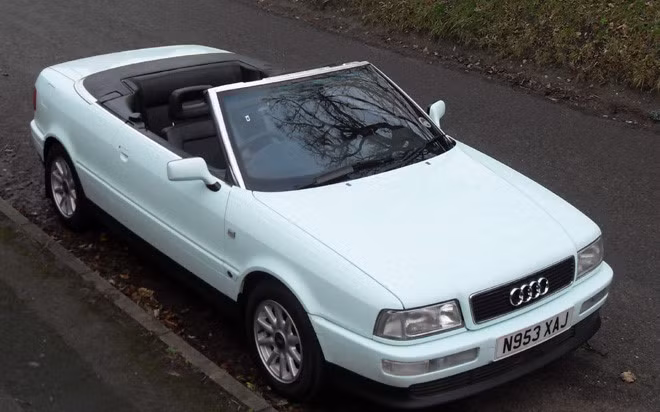 Màu xanh vỏ trứng của Audi.