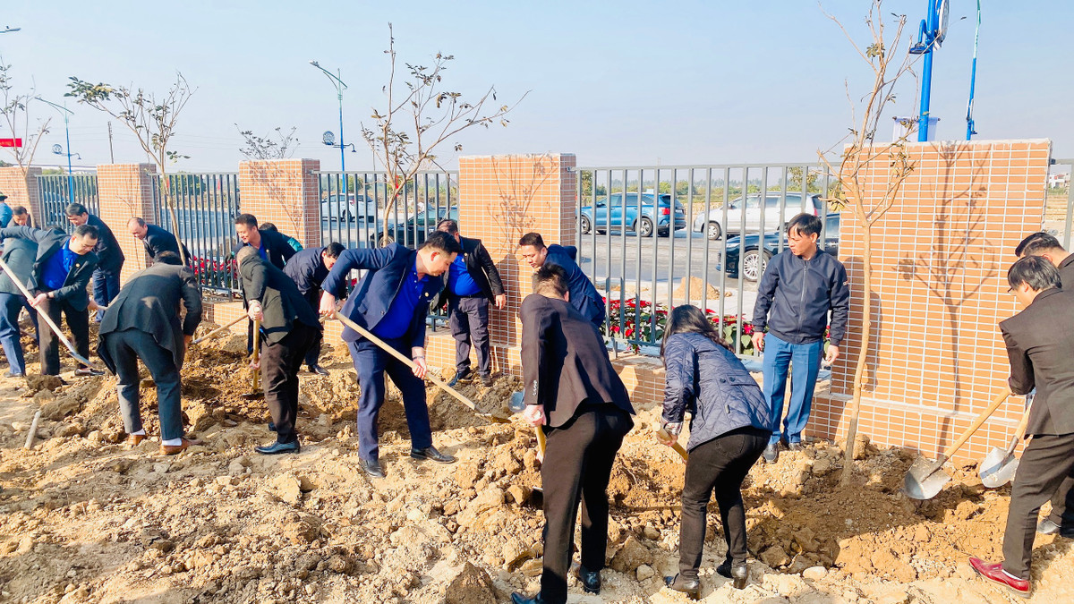 Hai Duong: Bi thu Tinh uy phat dong Tet trong cay xuan Quy Mao 2023-Hinh-9