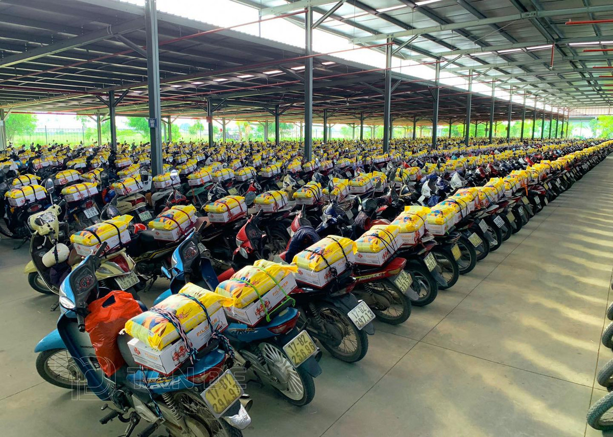 Theo tìm hiểu đây các cách tặng quà Tết cho công nhân trong nhiều năm qua tại Công ty CP sản xuất hàng thể thao Tân Đệ (KCN Nguyễn Đức Cảnh, TP Thái Bình, tỉnh Thái Bình).