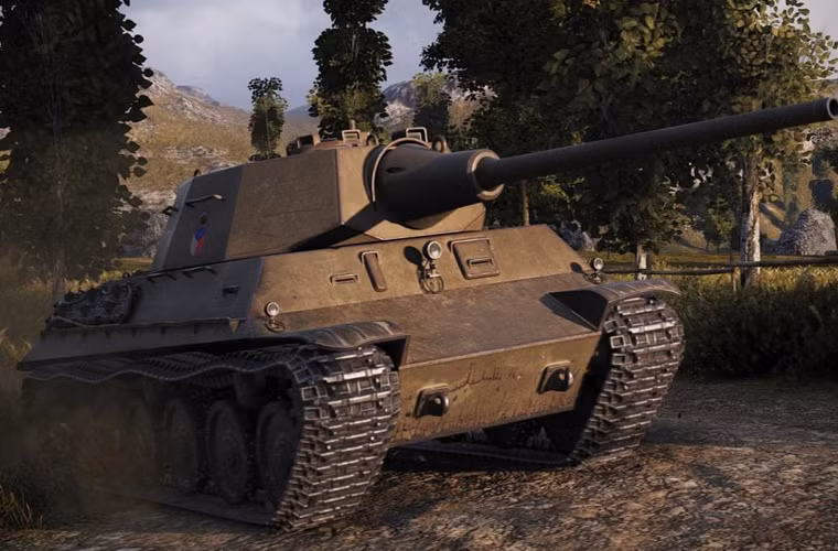 Hệ thống xích xoắn tân tiến được sử dụng thay vì xích nhíp lá.