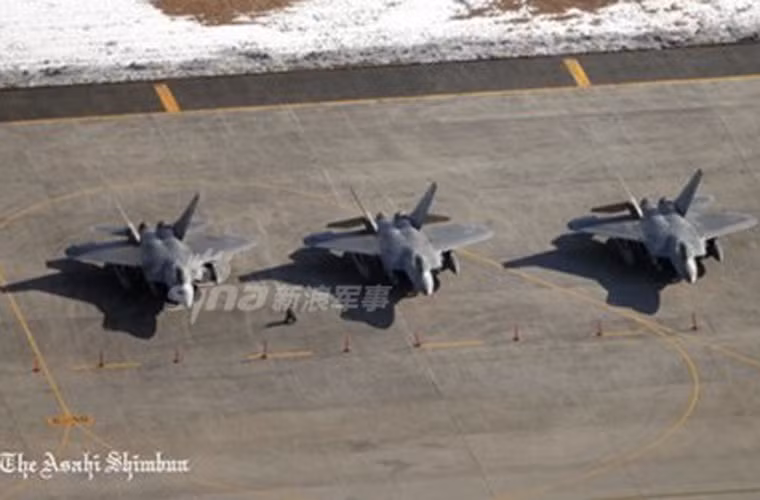 Các nguồn tin cho biết, trong thời gian tới, các máy bay F-22 sẽ tham gia tập trận với Lực lượng Phòng vệ trên không Nhật Bản.