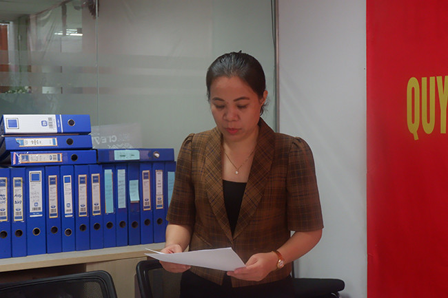 Cong bo Quyet dinh thanh lap Chi bo Bao Tri thuc va Cuoc song-Hinh-2