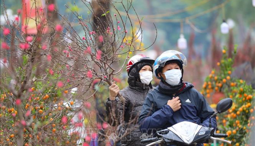 Thời tiết ngày 2/2: Không khí lạnh tăng cường, miền Bắc mưa phùn, rét đậm Thoi tiet ngay 2/2: Khong khi lanh tang cuong, mien Bac mua phun, ret dam