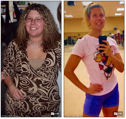 Donna bắt đầu giảm cân và chăm chỉ luyện tập từ năm 2010.