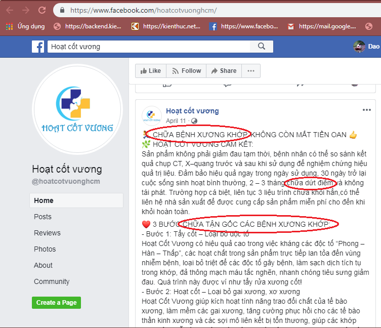 Hoat Cot Vuong quang cao nhu thuoc: Phai “no” moi ban duoc hang?-Hinh-2