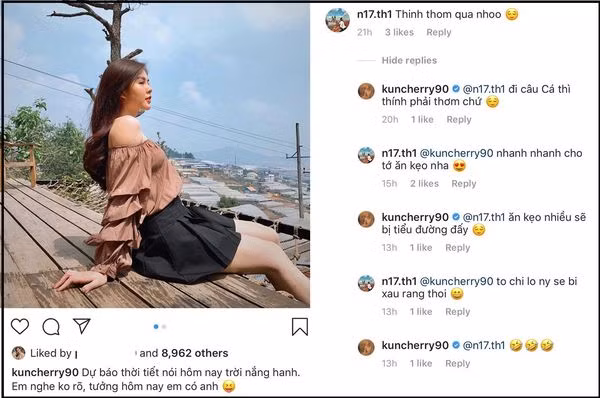 Ve nong bong kho cuong cua MC duoc ban trai cu Ngoc Thao 'tha thinh'-Hinh-3