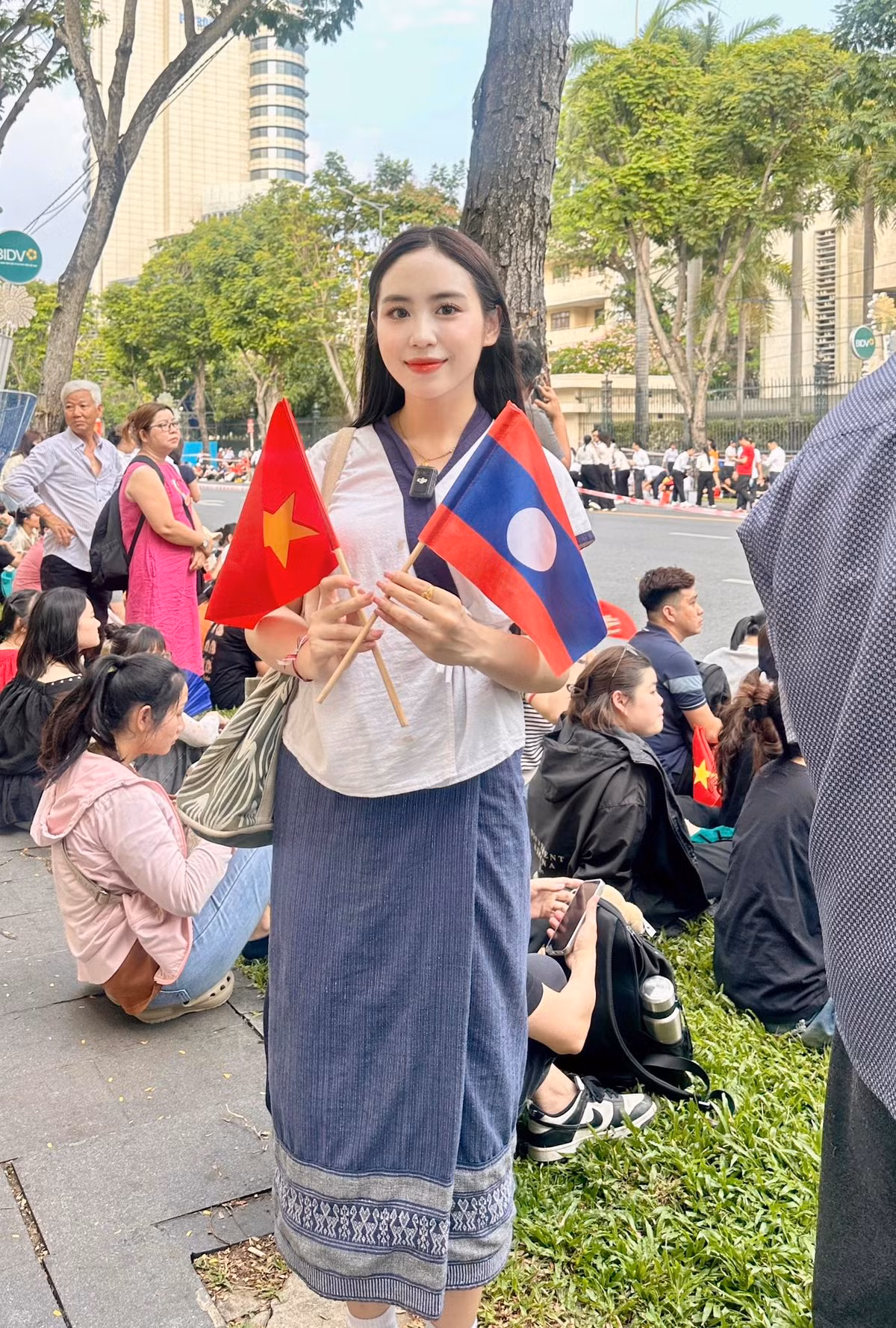 Cách đây vài tháng, nữ sinh đã lên kế hoạch đi xem diễu binh, diễu hành ngày 30/4.