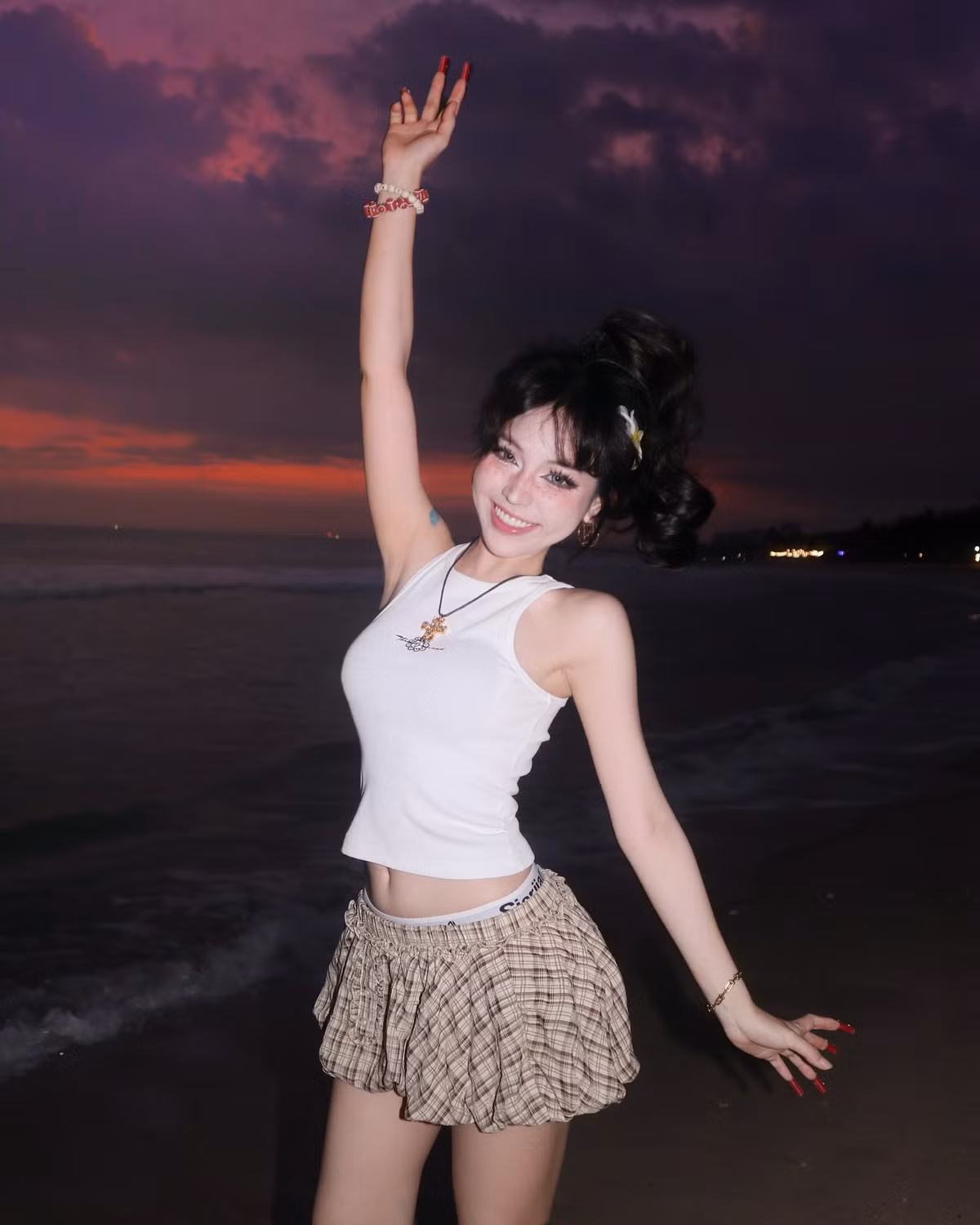 Cô nàng hiện có hơn 261.000 người theo dõi trên trang cá nhân.