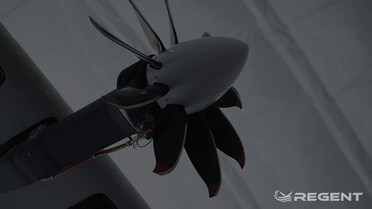 Mẫu phà bay này được cung cấp động lực bởi các động cơ cánh quạt, hãng này cũng không công bố công suất cụ thể họ sử dụng công nghệ nào cho các động cơ này.