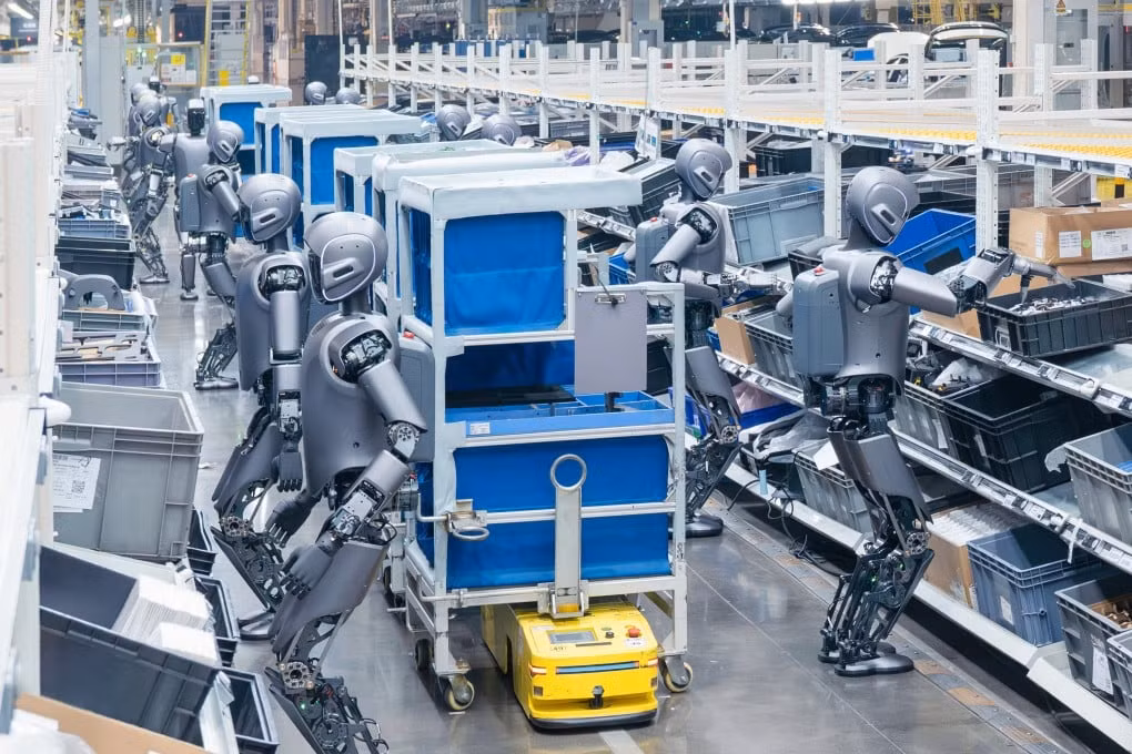 Nhà sản xuất robot hình người có trụ sở tại Thâm Quyến (Trung Quốc), vừa công bố đã triển khai thành công hàng chục robot tại một nhà máy sản xuất ô tô điện (EV).