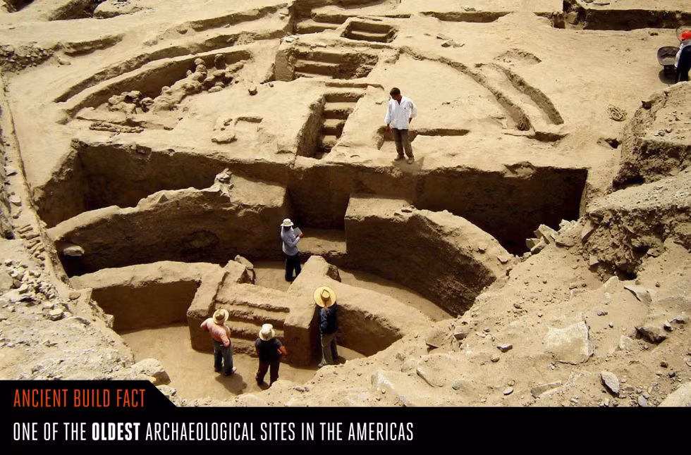  11. Sechin Bajo (Peru). Có từ năm 1.300 TCN, Sechin Bajo là các phế tích lâu đời nhất của các nền văn minh cổ xưa của cư dân bản địa Nam Mỹ được con người phát hiện. Ảnh: Popularmechanics.