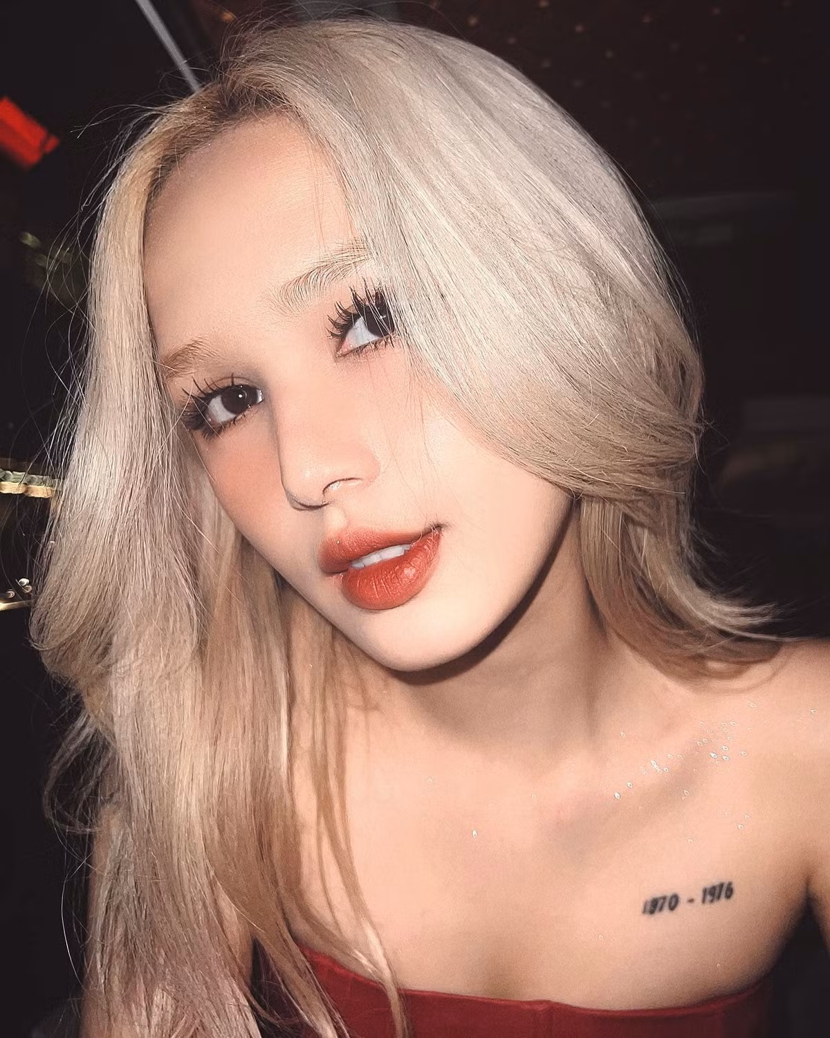 Dù đã là hot girl nổi tiếng, dâu hào môn nhưng mỹ nhân sinh năm 2002 vẫn giữ sự hồn nhiên, mộc mạc của mình.