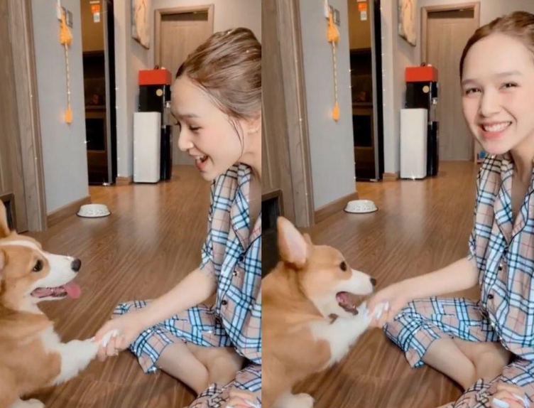 Khi không trang điểm, Xoài Non vẫn sở hữu làn da mịn màng, căng bóng không khác gì hình ảnh trên MXH.