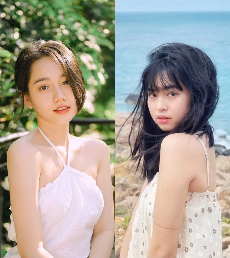 Sau noi tieng, hai hot girl Mat biec lo sac voc kho nhan ra