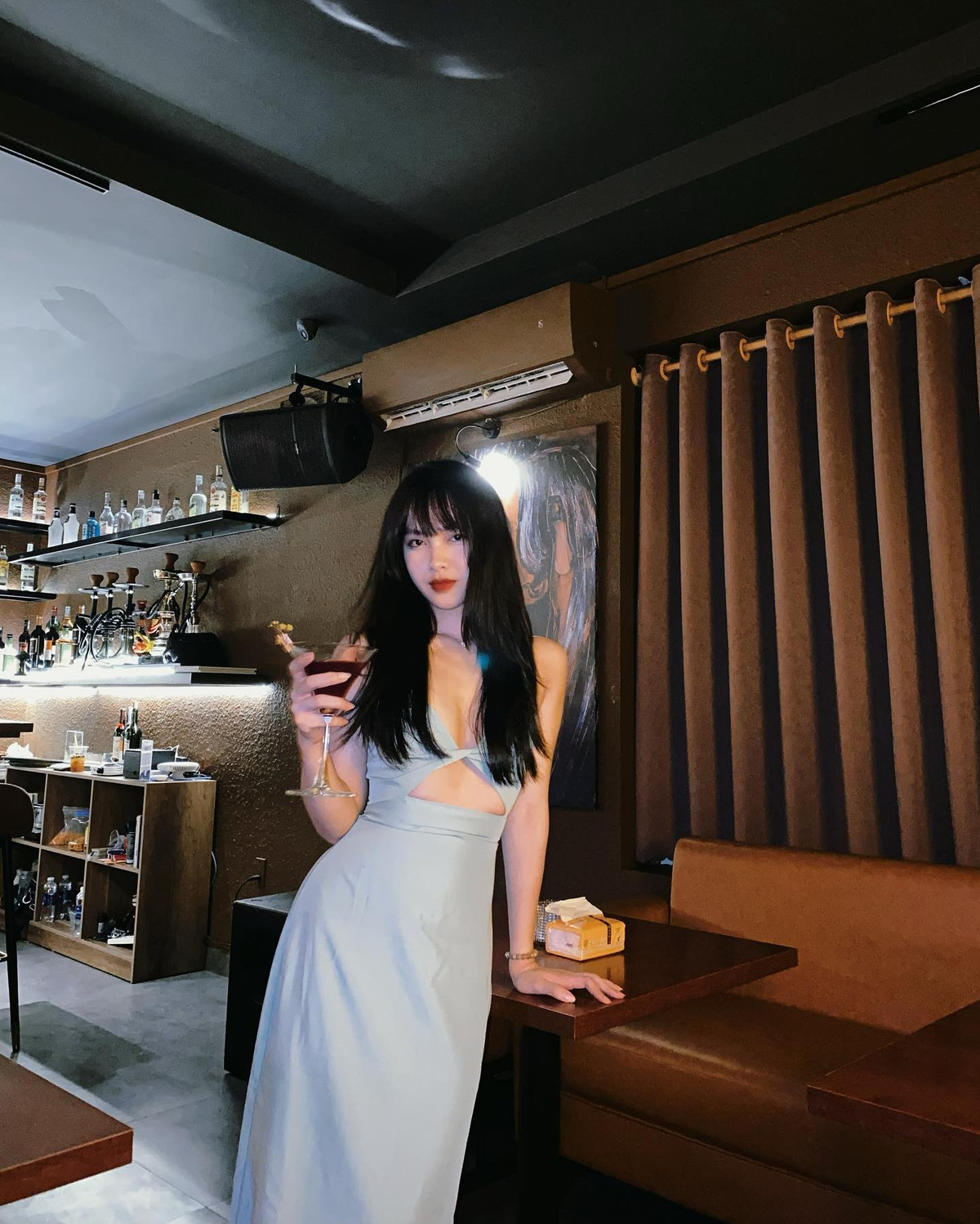 Hình ảnh mới đây của Quế Linh nhanh chóng nhận hơn 5 nghìn like, thả tim cùng nhiều lời khen có cánh về sắc vóc.