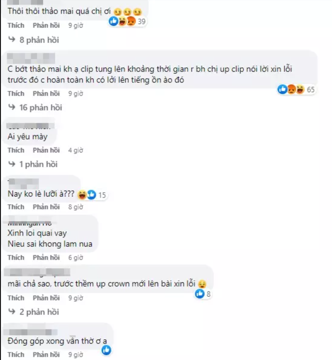 Nhiều người đã động viên, thông cảm cho hành động biết quay đầu là bờ của TikToker. Tuy nhiên, vẫn còn không ít mỉa mai, hoài nghi động thái ăn năn hối cải của cô.