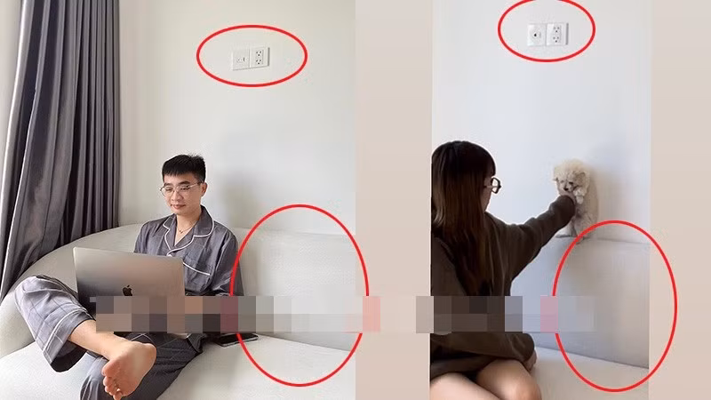 Sự trùng hợp khiến không ít cư dân mạng đặt ra nghi vấn Duy Nhỏ và Huyền 2k4 đang ở chung nhà