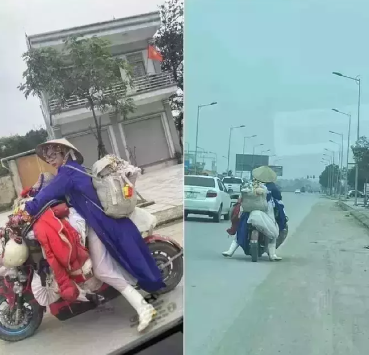 "Thánh quỵt" đi xuyên Bắc - Trung - Nam, lúc xe máy khi xe đạp điện.