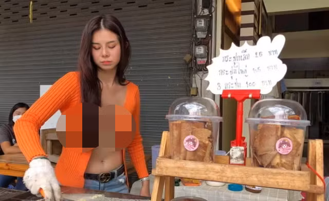 Ban đầu, gánh bánh của Olive chẳng được quá nhiều người chú ý, cho tới khi cô nàng quyết định thực hiện chiến lược riêng của mình. Đó là xuất hiện trong các bộ trang phục siêu mát mẻ khi thả rông hoàn toàn vòng một, thậm chí còn mặc những mẫu áo rất phong phanh.