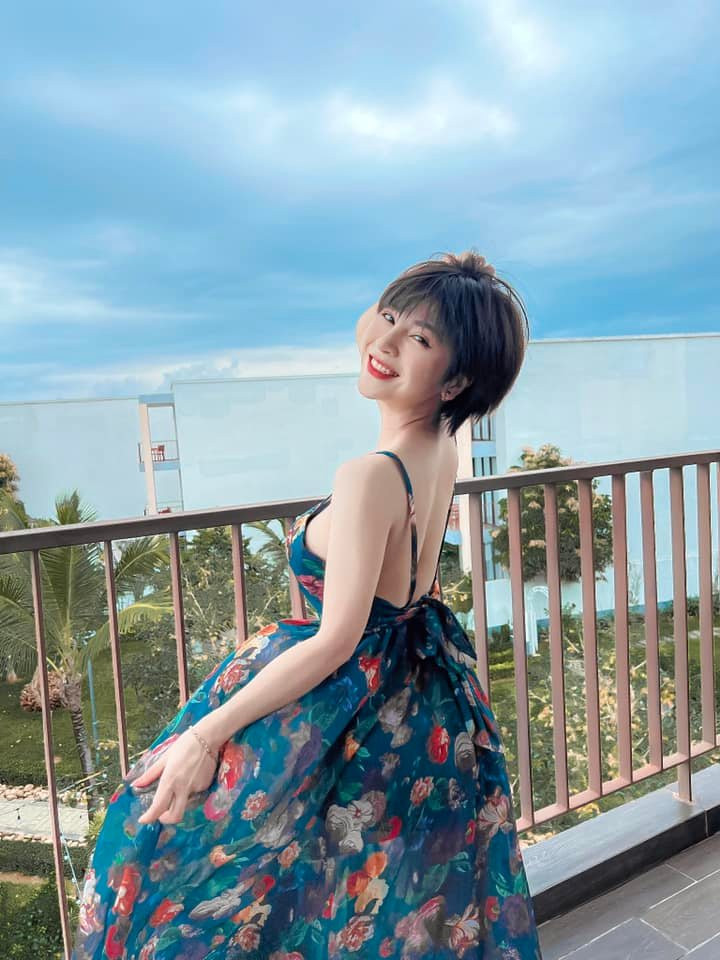 Nhờ sắc vóc nổi trội mà Trần Thị Hậu có sức hút lớn không chỉ trong làng võ thuật mà ngay cả trên mạng xã hội. Ảnh: FBNV