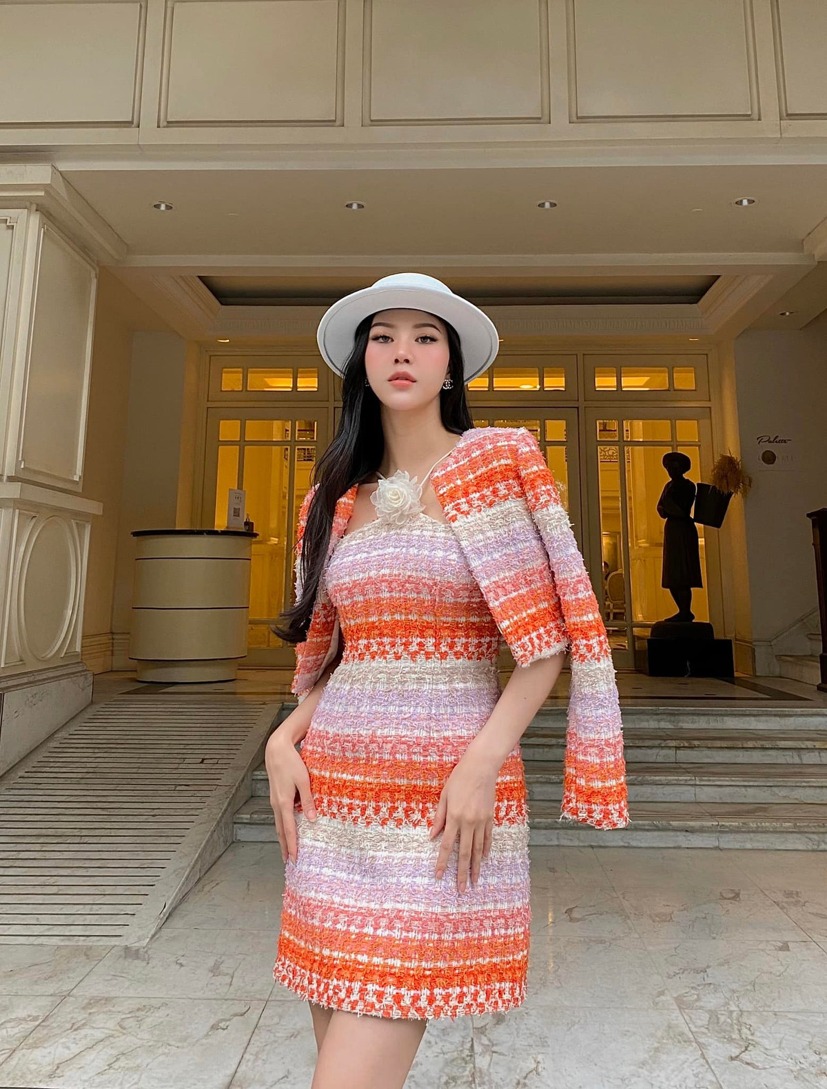 Cuộc sống hôn nhân của Vũ Ngọc Châm rất viên mãn. Cô cũng nhận được nhiều lời khen về nhan sắc điểm 10 trong thời gian mang thai và sau sinh. Ảnh: FBNV