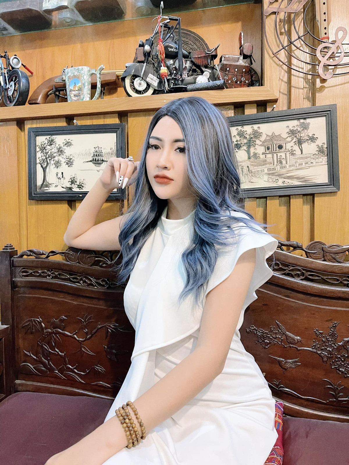 Cô nàng là Á khôi fan Barca, và có lẽ vì thế mối nhân duyên giữa cô nàng và Văn Toản bắt đầu nhen nhóm.